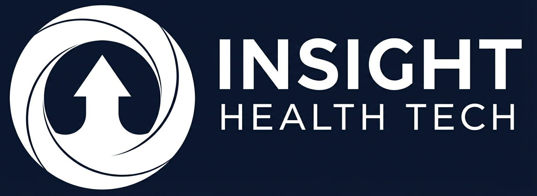 White on dark blue logo